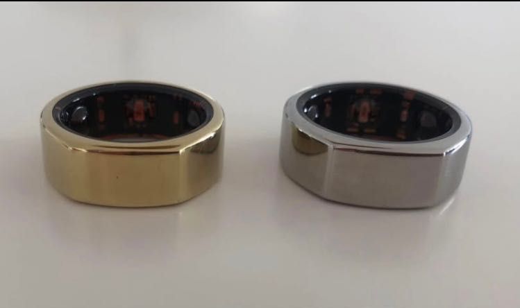 Oura Ring Gen 3 Gold Size 7 Lightly Used Charger Included