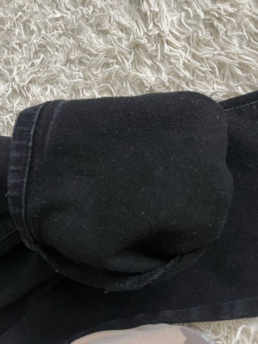 Джинси мом чорні