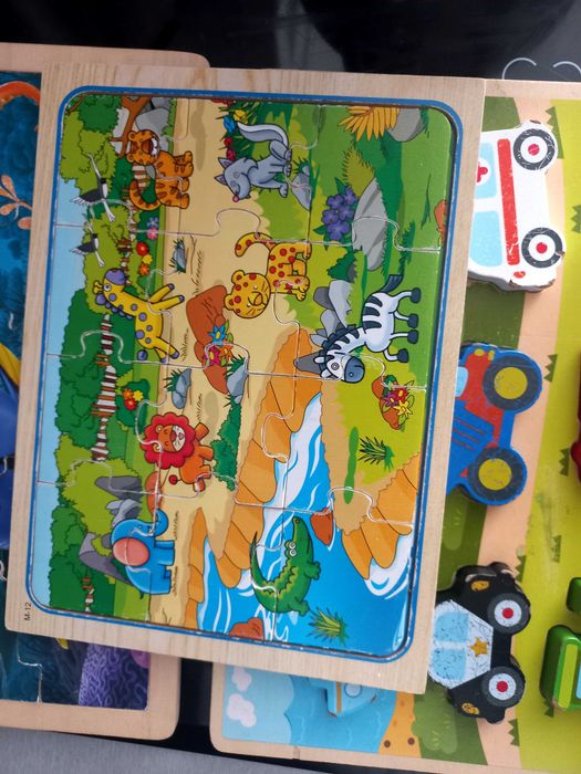 Puzzle układanki 3 szt