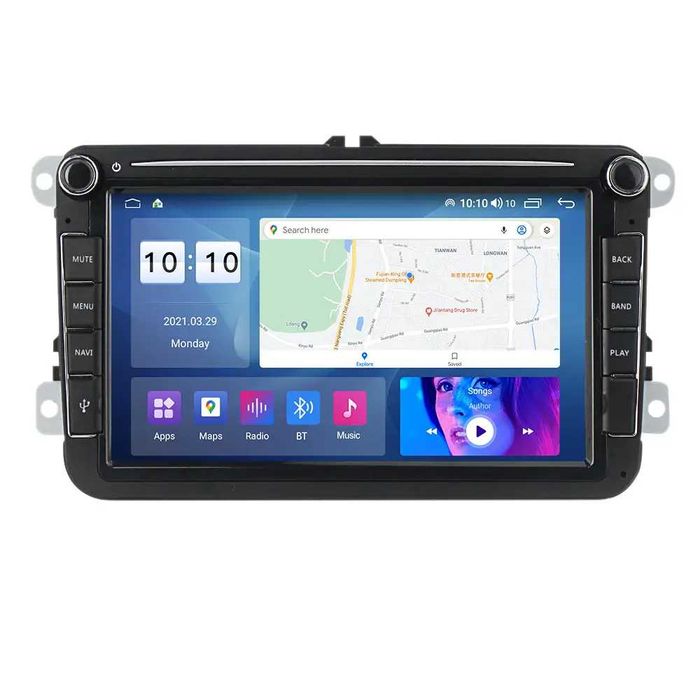 Автомагнітола  для Volkswagen Passat/ Golf/ Jetta/ Tiguan/ Touran/ Polo/ Amarok/ Caddy/ T5/ T6/ Beatle/ EOS