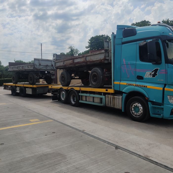 Mercedes actros mp4, kontenery, platforma, laweta