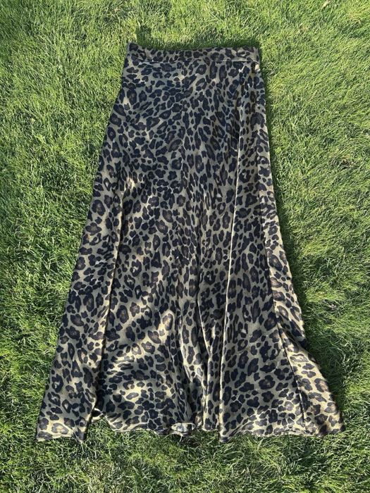 Леопардова спідниця максі Zara