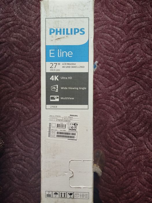 Монітор Philips 4K 276E8VJSB 27 " дюймів