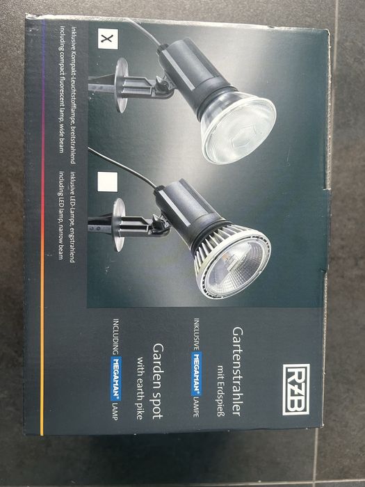 Lampa ogrodowa MEGAMAN