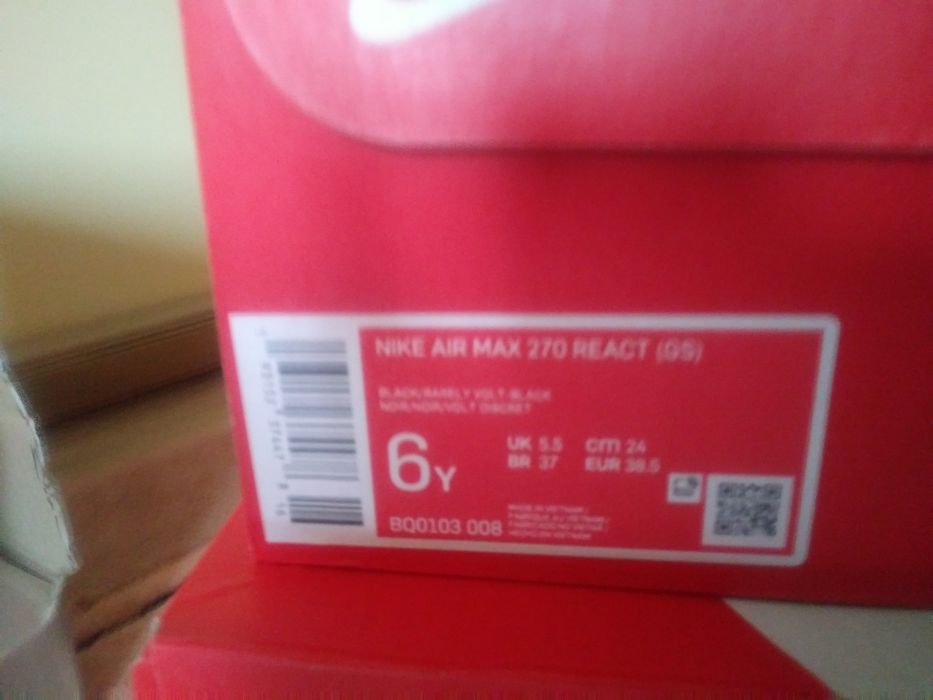 Buty nike air max 270 react rozm.eur-38,5 (24 cm.)