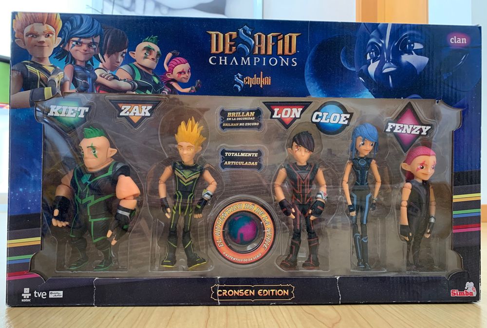 Set brinquedos sendokai champions
