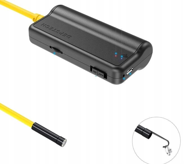 Kamera endoskopowa DEPSTECH 5Mpx HD Wifi 5mb IP67