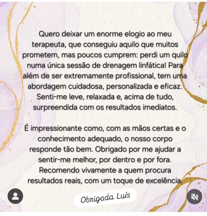 Drenagem linfática   retenção de líquidos e pós cirurgia estética .