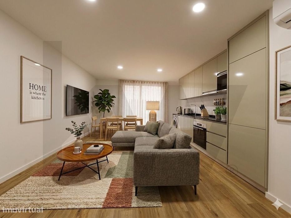 Apartamento T1 NOVO na Beira Mar em Aveiro