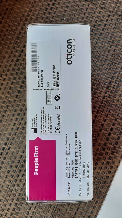 Слуховые аппараты Oticon Safari 600 SP