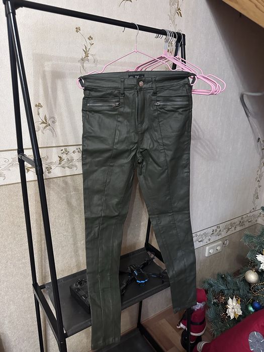 Штаны под кожу хаки