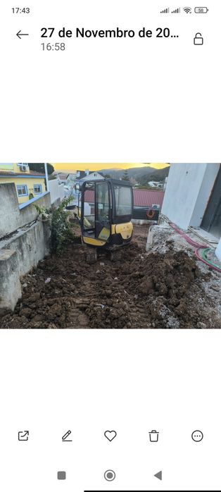 Prestação de serviços mini giratória