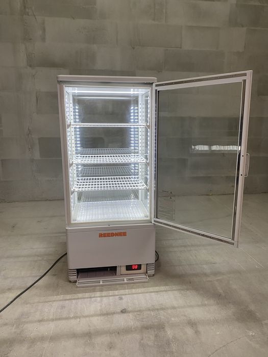 Холодильна Вітрина Кондитерська-Десертна Reednee 78 Літрів Нова!!!
