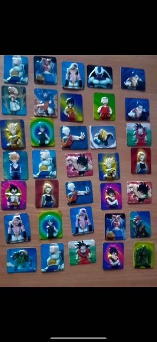 Dragon ball z matutano lays colecao cartas