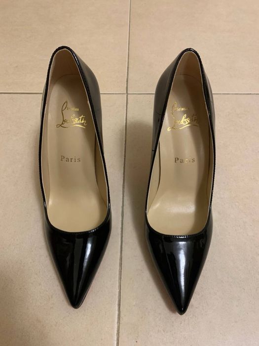 Louboutin Kate 100 pretos 39 novos