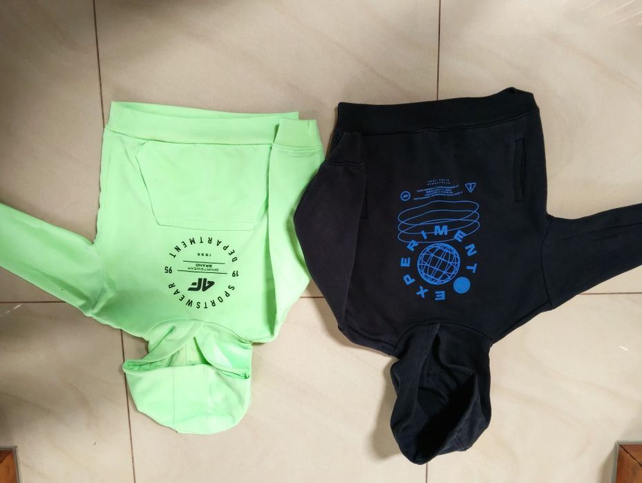 Bluza 4F z kapturem dla chłopca rozmiar 122