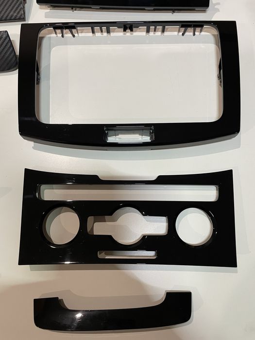 Dekory karbon black piano passat cc black dynamic