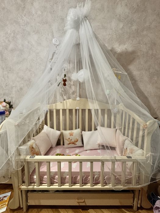 Дитяче ліжко+маятник+ ящик