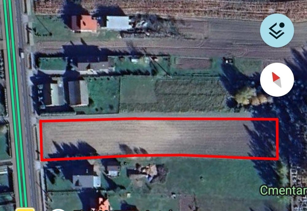 Duża działka budowlana 33 ary, WZ, Gniewczyna Łańcucka
