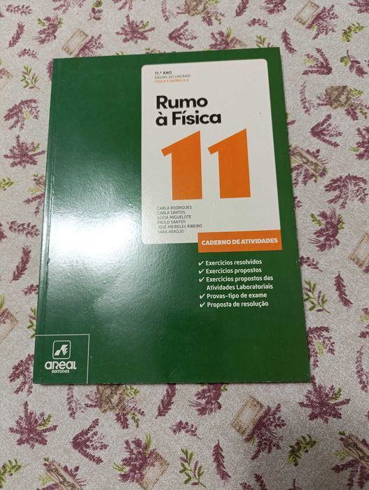 Livros de fichas de Fisica e Química 11°ano