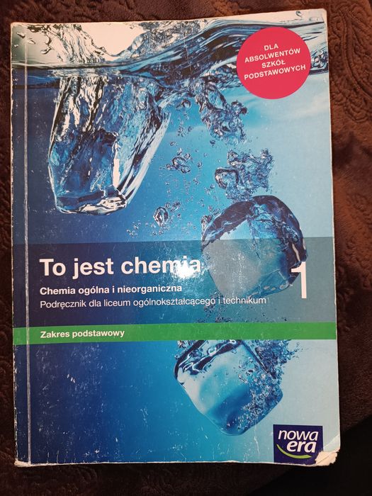 To jest chemia 1 klasa