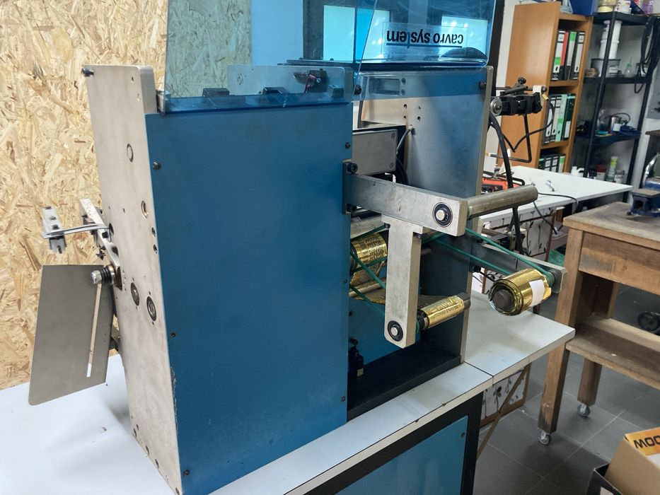 Máquina impressão a quente