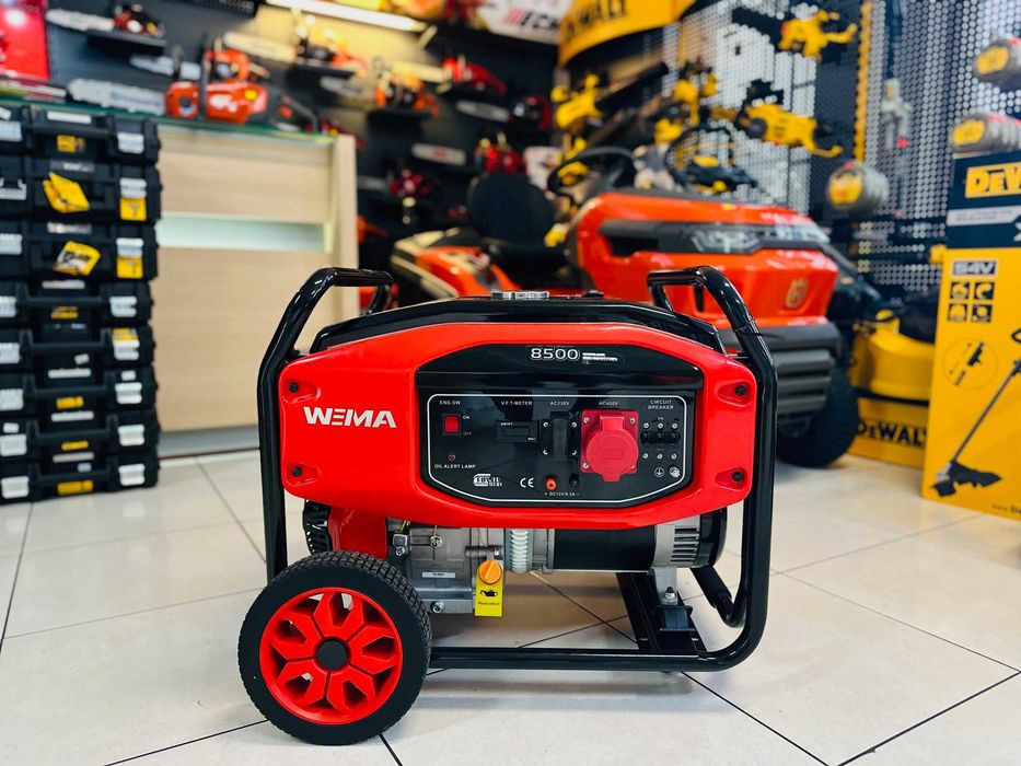 Agregat prądotwórczy WEIMA WM8500 trzy fazy duża moc łódzkie skc