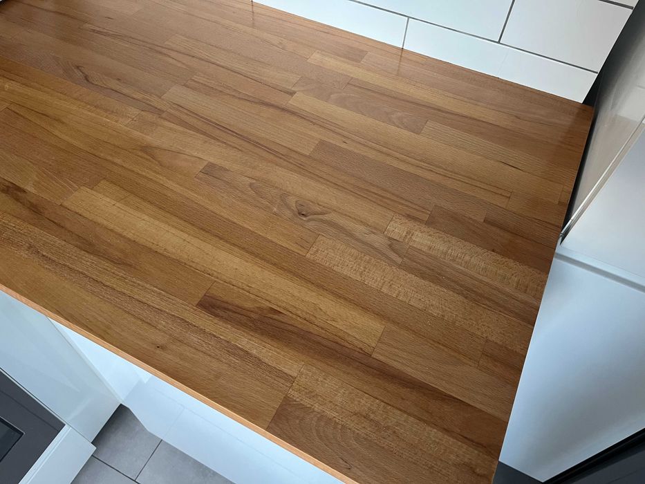 Blat drewniany bukowy Delinia 27 mm – 162 i 76 cm, WARSZAWA