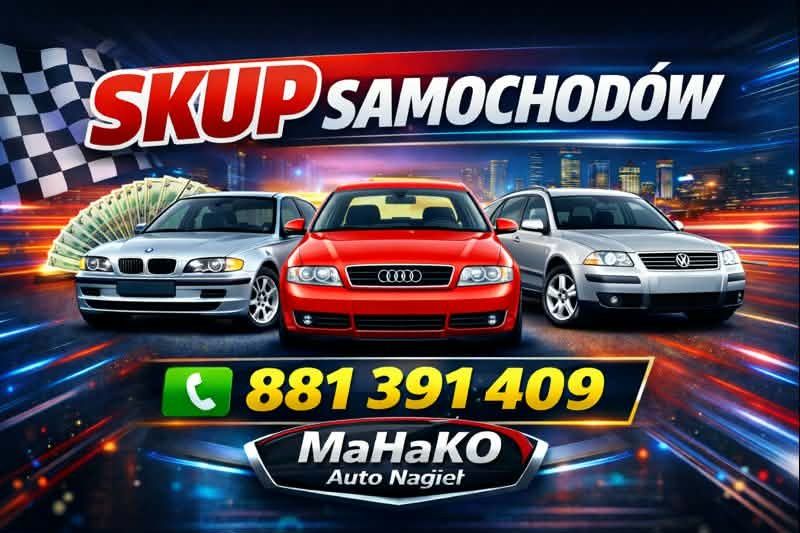 Skup Aut ! Skup samochodów ! 24/7 ! Do 10 tys zł !  Każdy stan !