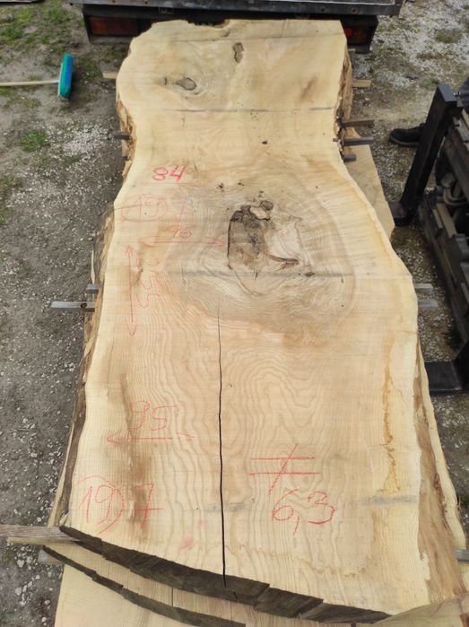 Blaty jesionowe, bale, monolit, po suszarni