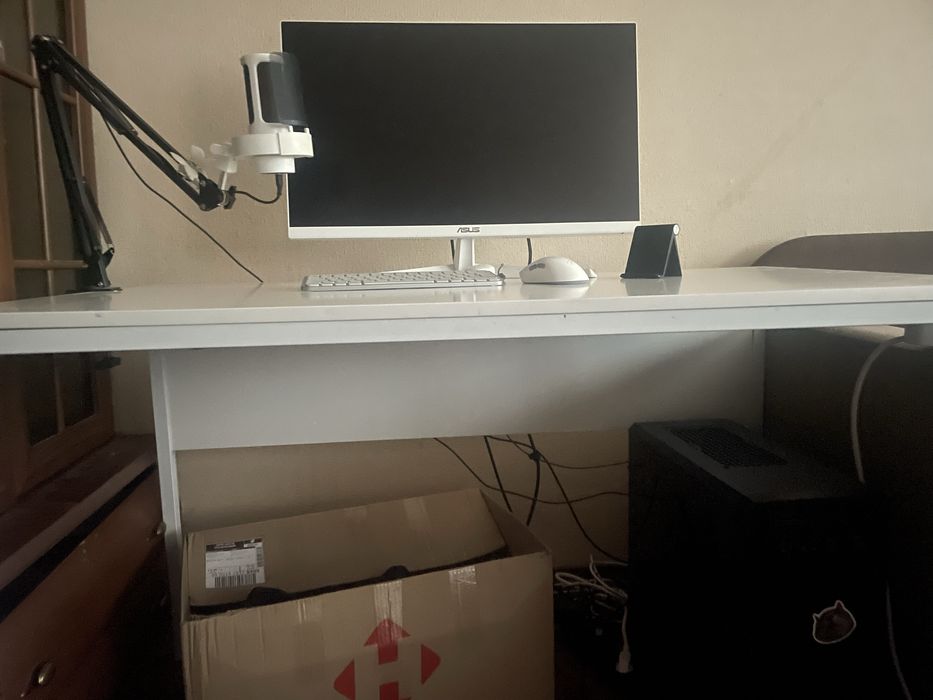 Білий Стіл  120х65  L-2p