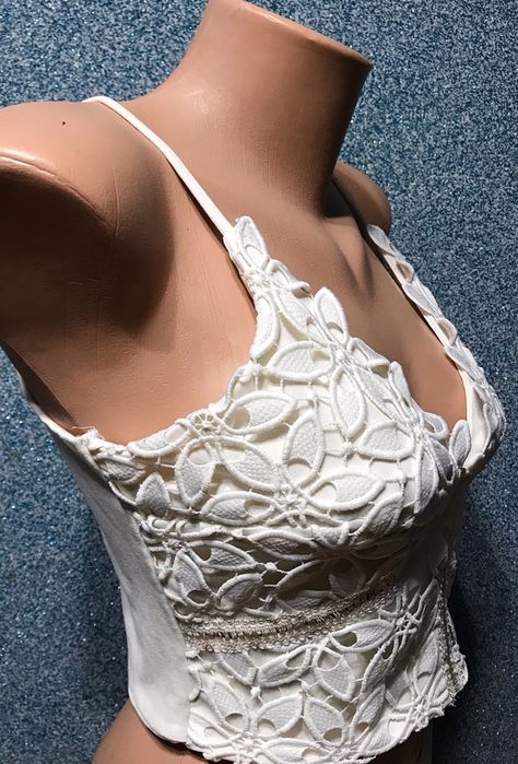 Женский кружевной топ