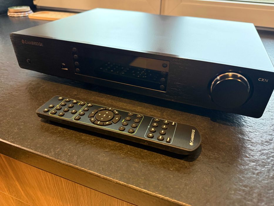 Streamer, DAC - Cambridge Audio CXN, czarny, stan idealny