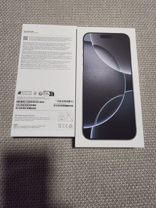 Iphone 16 Pro Max 256 gb