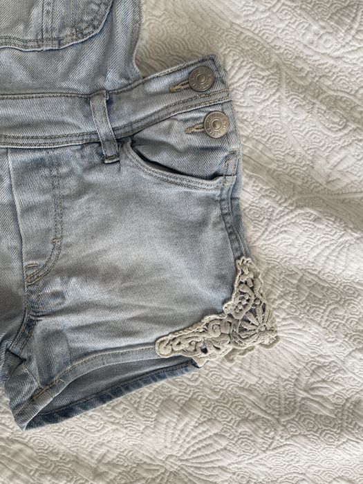 Jardineiras H&M 6/7 anos