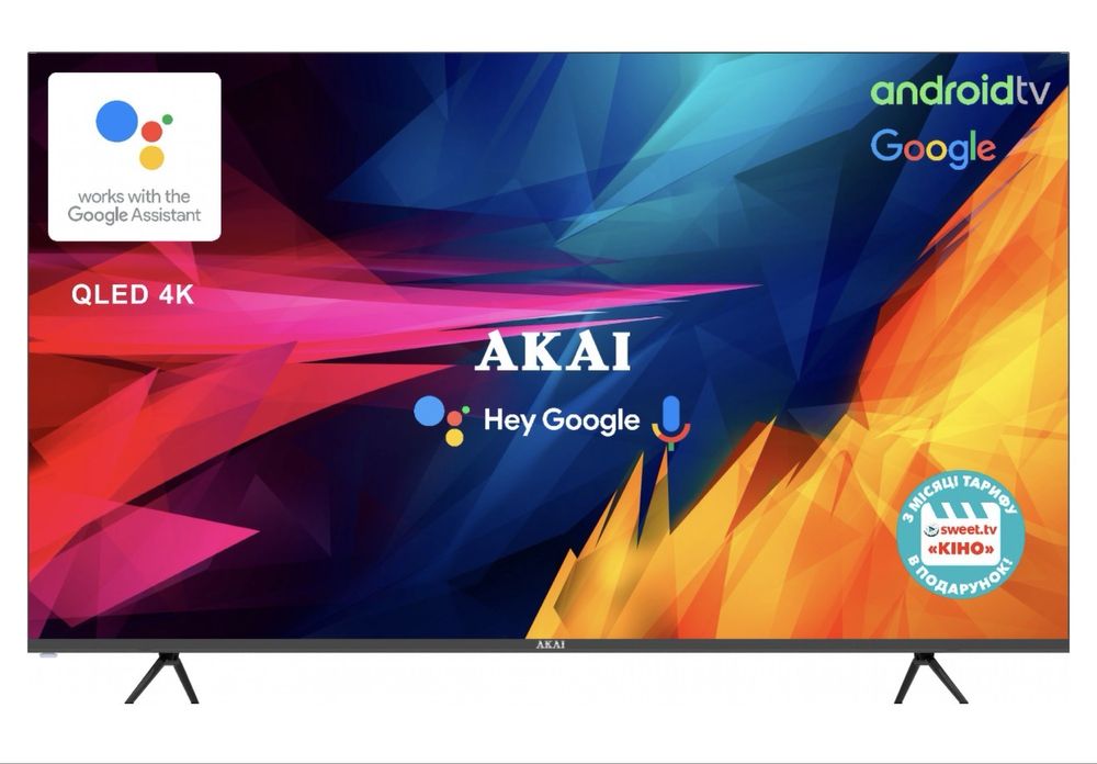 Телевізор Akai QLED 75" AK75D23QUG