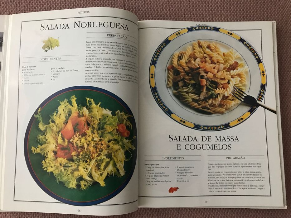 Acepipes e saladas - Cozinhas do Mundo