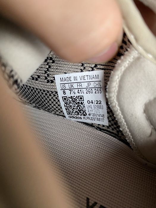 Adidas Yeezy Boost 350 V2 Slate sneakersy szare 41 1/3