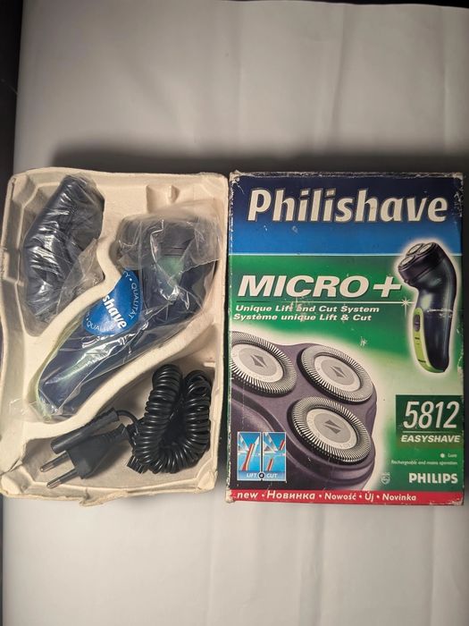 Maszynka do golenia twarzy Philips Philishave Micro+ 5812 (Stan Idealny)