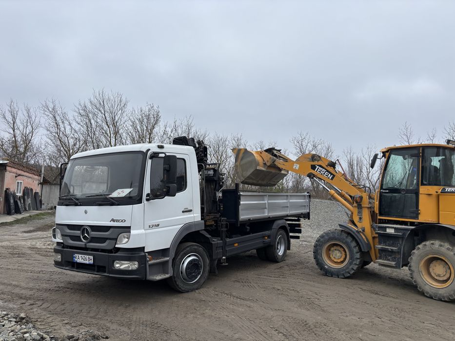 Самоскид самосвал кран маніпулятор під ключ переобладнання