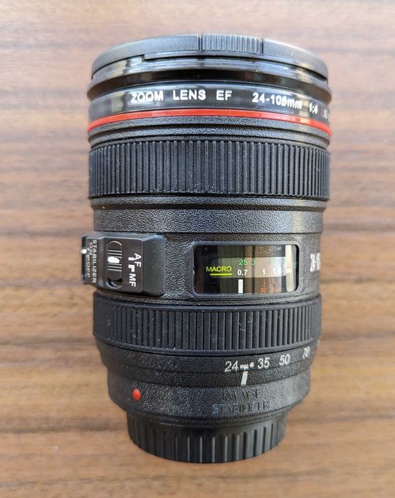 Caneca em Forma de Lente Fotográfica