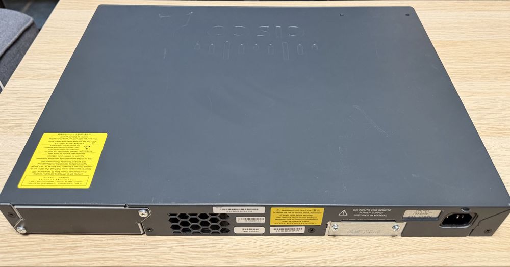 Cisco WS-C2960X-24PS-L24-Port Gigabit PoE Switch