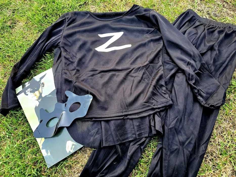 Zorro strój przebranie dla dzieci nowy rozmiar M