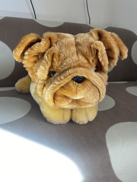 Peluche cão amarelo