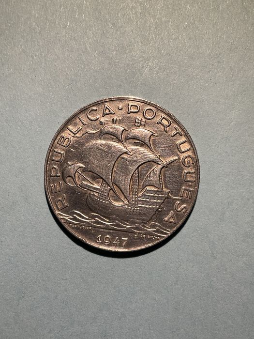 Lote de 5$00, 1937 (escassa) 1940, 1947 e 1951