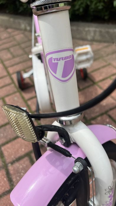 Rower dziecięcy Flowers 16” | Nowe opony | Regulowana kierownica
