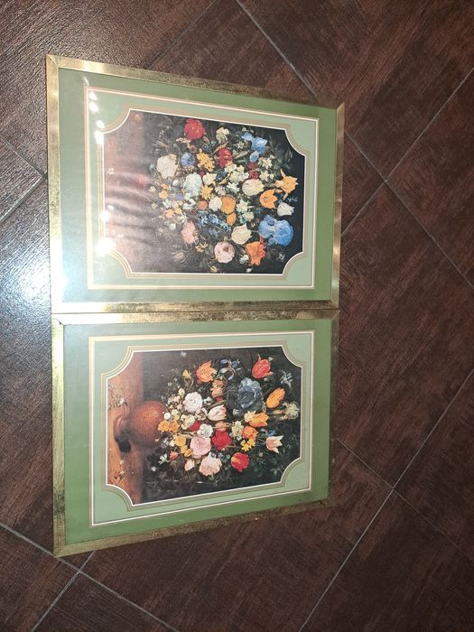 Dwie fotografie kwiatów