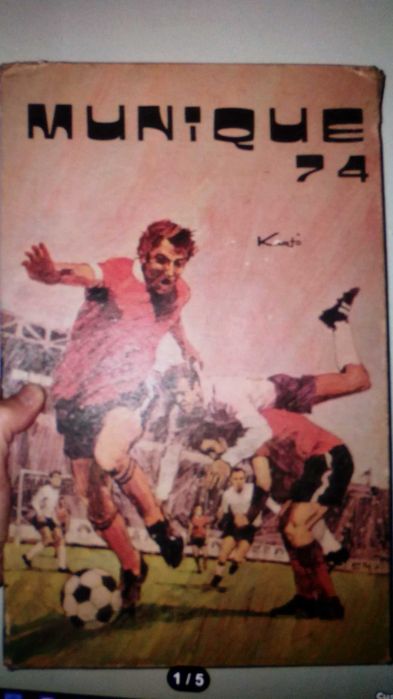 Raro jogo original muito antigo Munique 74 aceito prop vend troc