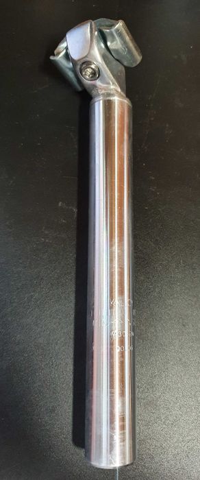 Nowa sztyca aluminiowa podsiodłowa; 30,2; 250mm.
