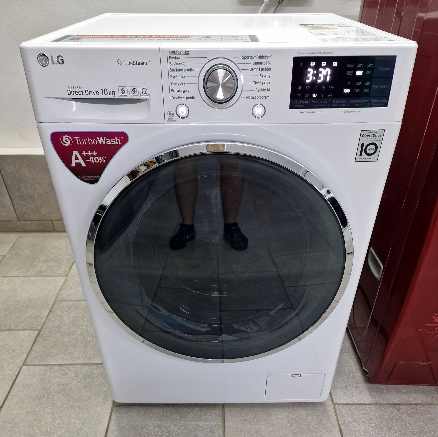 Пральна/стиральная/ машина LG Inverter Direct Drive 10 KG / F104J8JS2W ...